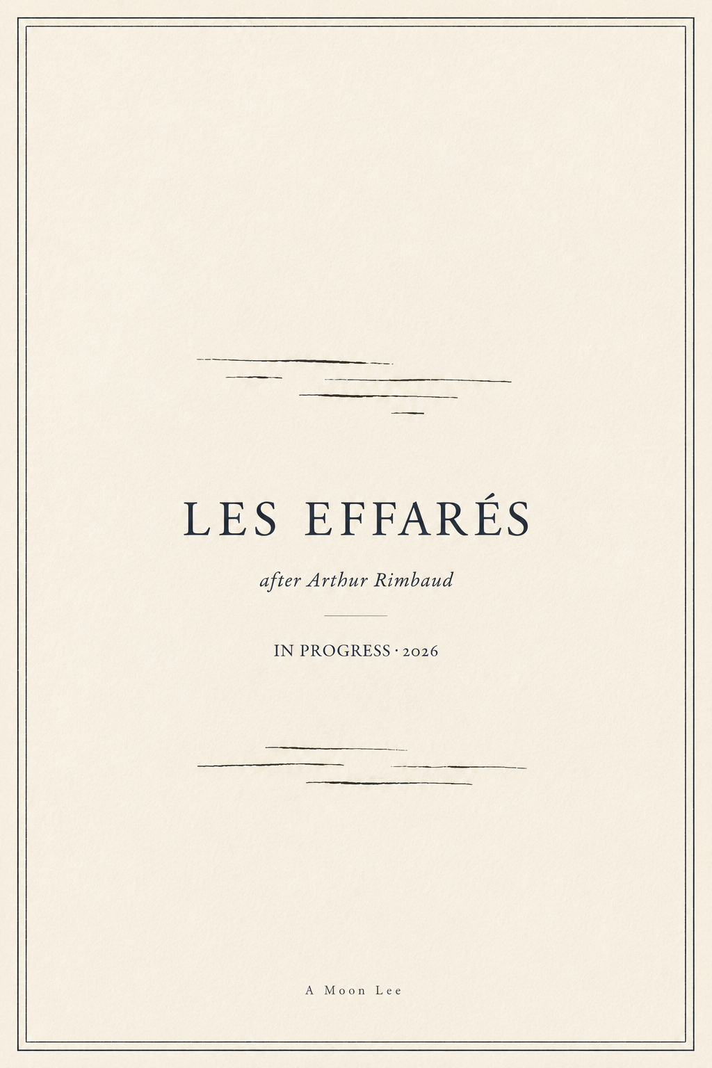Cover image for Les Effarés
